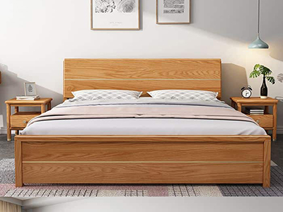 mẫu giường gỗ đơn giản