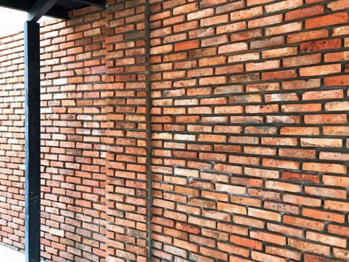 Những mẫu gạch trang trí tường đẹp Gạch ốp tường thô